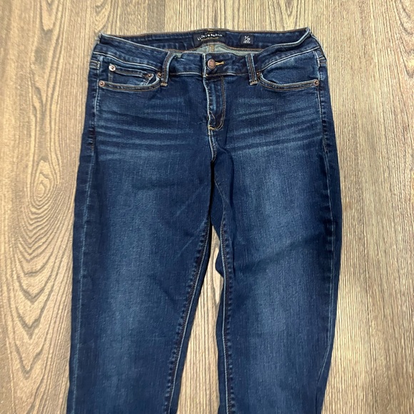 Lucky Brand Lolita Skinny Jeans Ankle Cheville Low Rise Dark Wash Size 6/28 - Picture 3 of 13